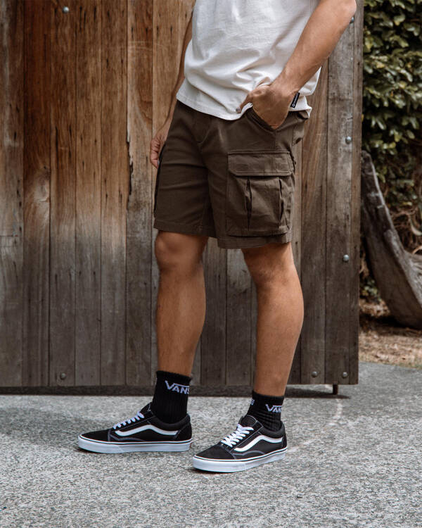 Snagged Cargo Shorts