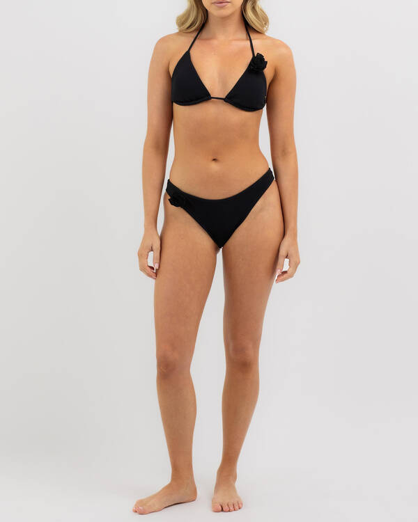 Rose Triangle Bikini Top