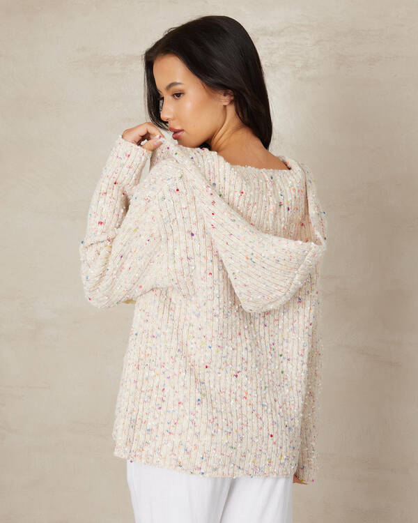 Sam Hooded Knit Cardigan