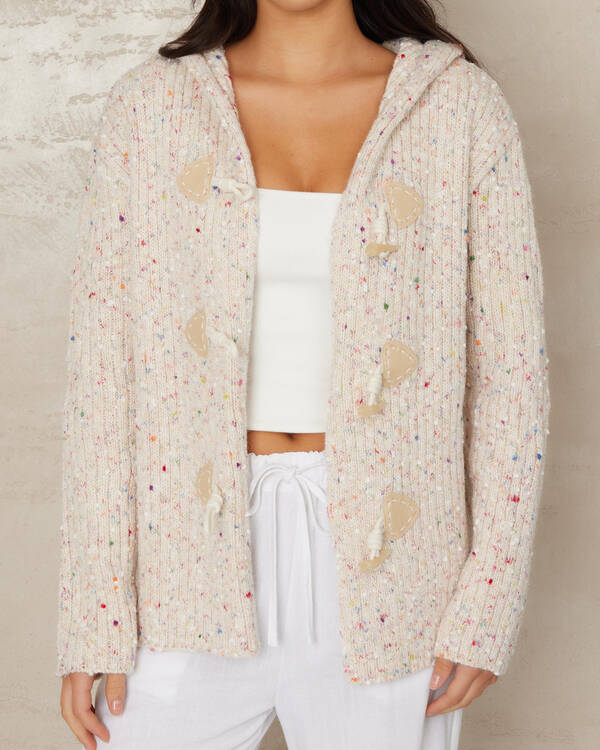 Sam Hooded Knit Cardigan