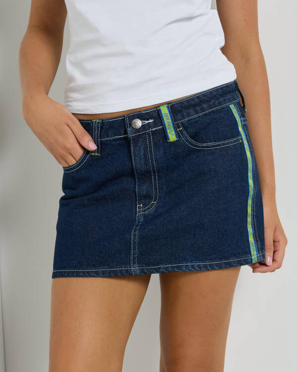 Flip Mommy Mini Denim Skirt