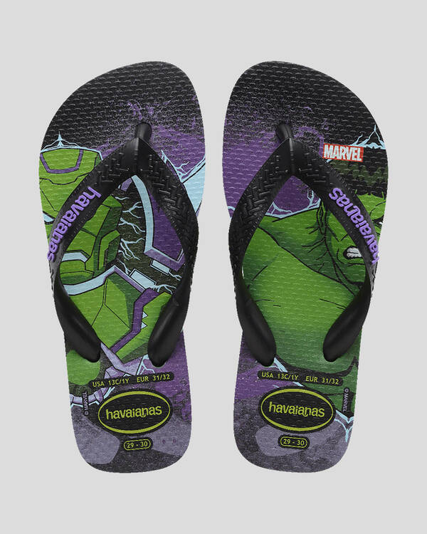 Kids' Marvel Hulk Thongs