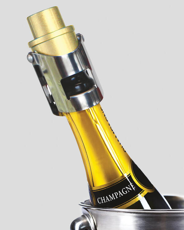 Pump It Up Champagne Stopper