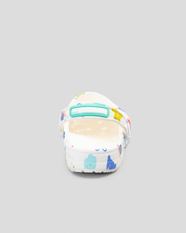 Classic Doodle Print Clogs