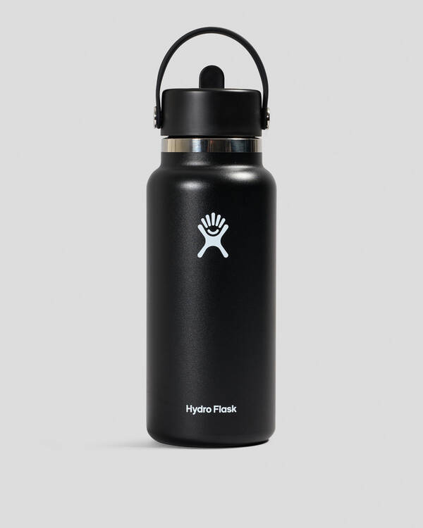 32oz Wide Mouth with Flex Straw Cap