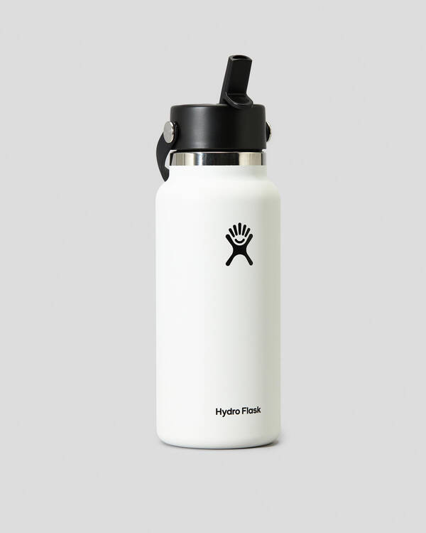 32oz Wide Mouth with Flex Straw Cap
