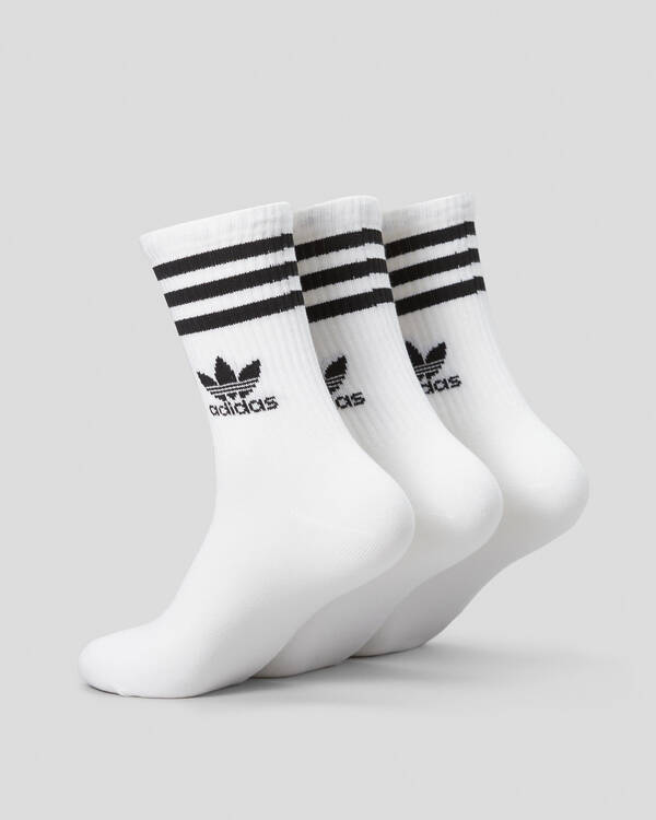 3 Stripes Crew Sock Pack