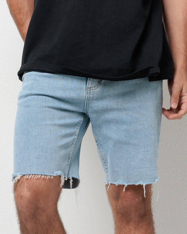 Bones Denim Shorts