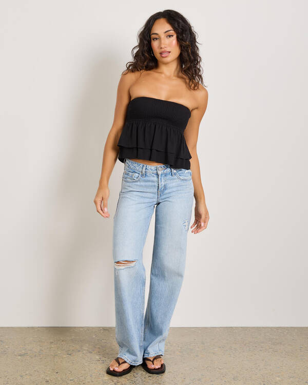 Evie Lulu Tiered Tube Top