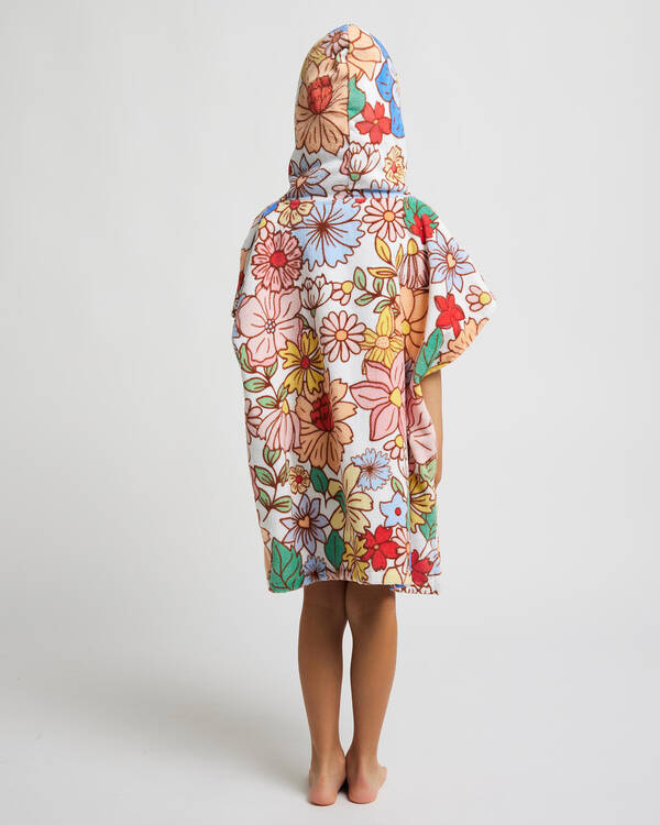 Flower Power Toddlers' Hooded Towel