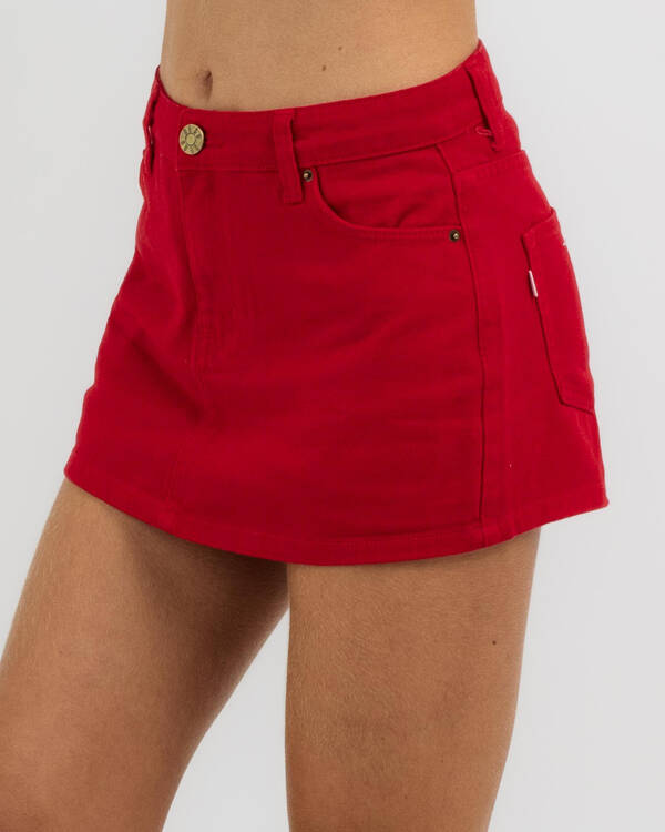 Allegra Denim Skort