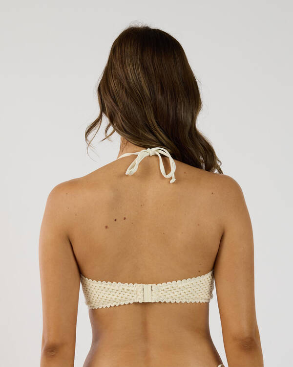 Indio Crop Halter Bralette Bikini Top