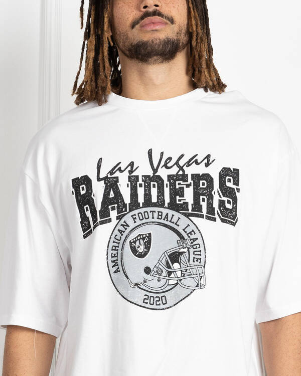 Las Vegas Raiders Helmet Oversized T-Shirt