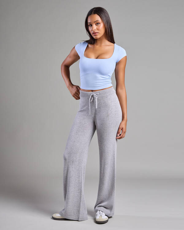 Basic Ruched Side Tee