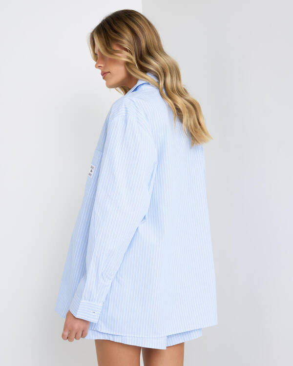 Ava Stripe Oversized Shirt