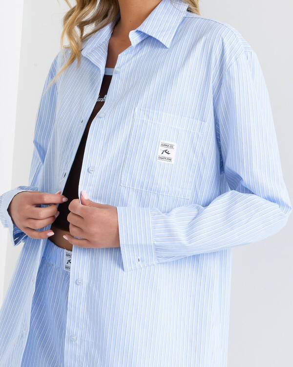 Ava Stripe Oversized Shirt