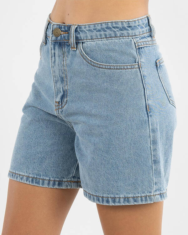 Cyprus High Denim Shorts