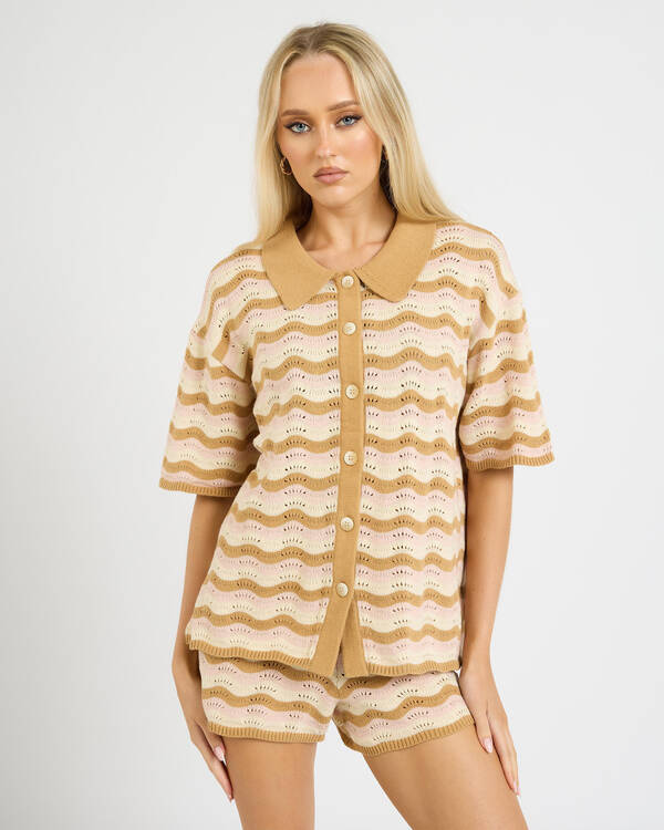 Aries Stripe Knit Shirt