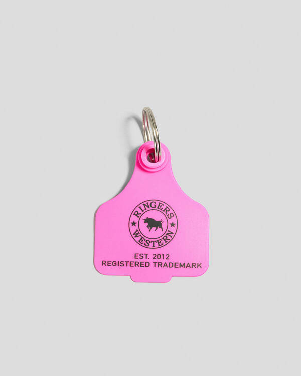 Cattle Tag Keyring
