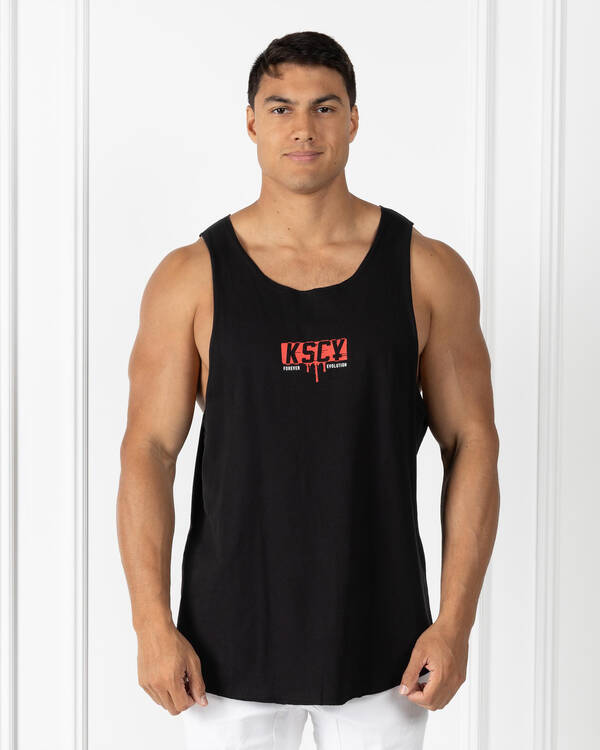 Ripped Raw V-Neck Tank