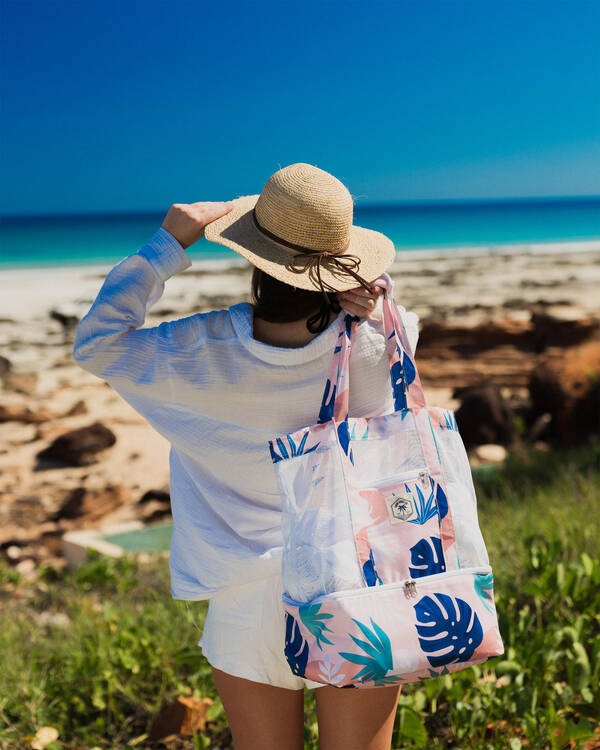 Blush Palm 2 In 1 Cooler Bag
