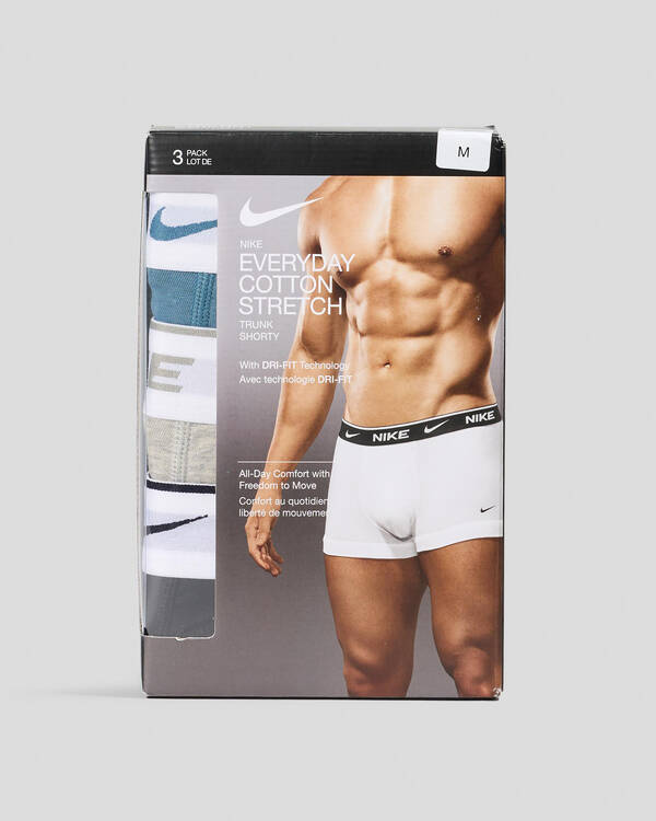 Everyday Cotton Stretch Trunk 3 Pack