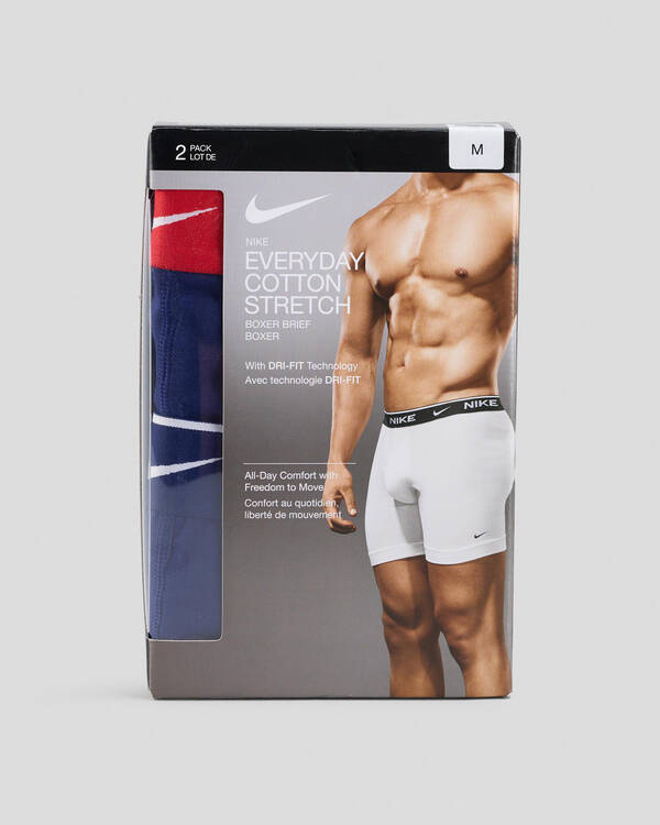 Everyday Cotton Stretch Boxer Brief 2 Pack