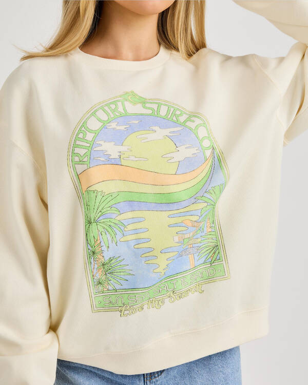 Sun & Sea Relaxed Crew Sweatshirt