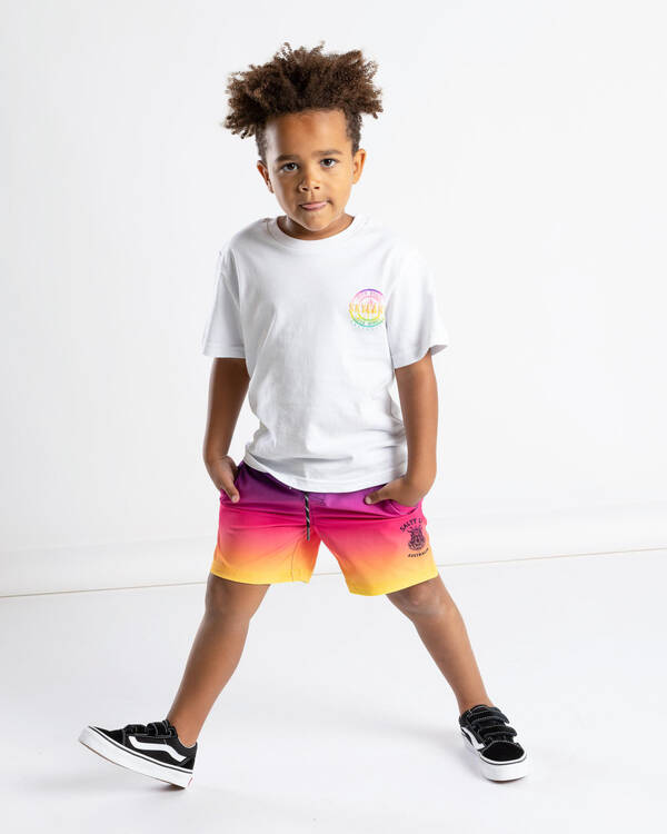 Meld Elastic Waist Shorts