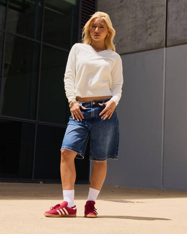 Lydia V Neck Knit Jumper