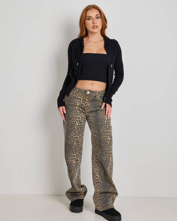 Cora Hooded Zip Knit Jumper