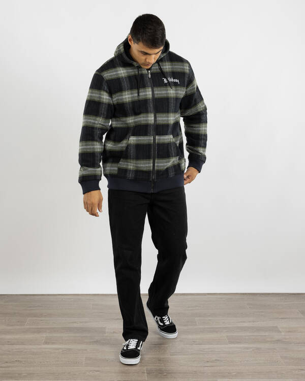 Warped Zip Thru Hooded Jacket