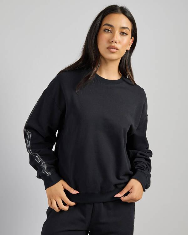 Lux Taping Relaxed Fit Sweatshirt