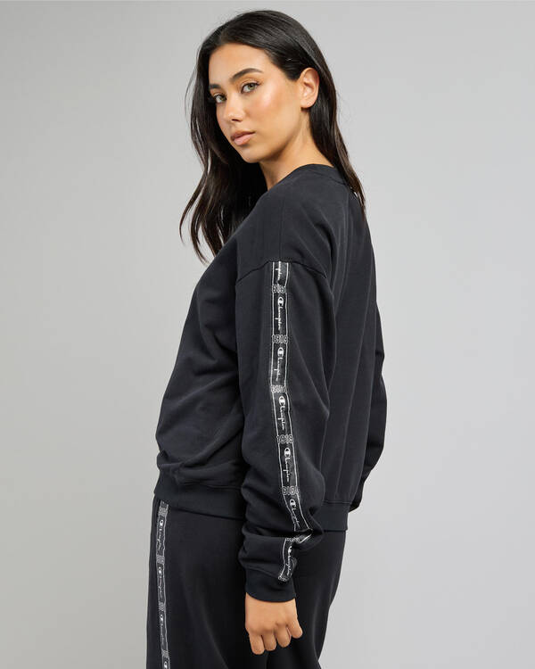 Lux Taping Relaxed Fit Sweatshirt