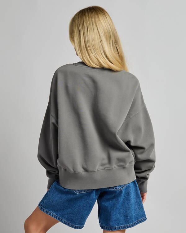 Wordmark OV Fleece Crew Sweatshirt