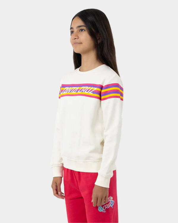 SC Rainbow Stripe Front Sweatshirt