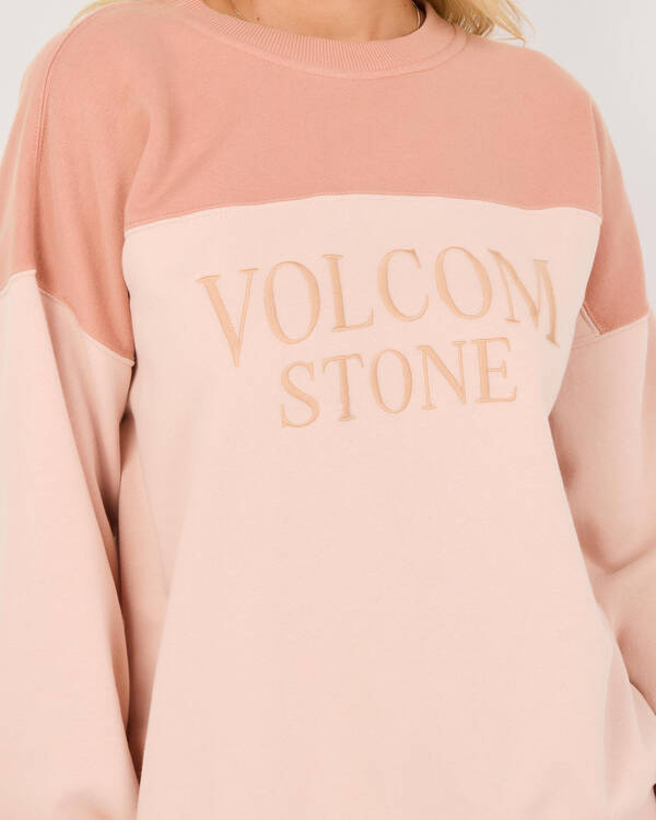 Stone Blocked Crewneck Sweatshirt