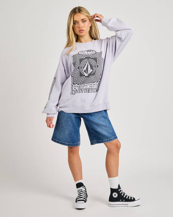 Stone Crew Neck Sweatshirt
