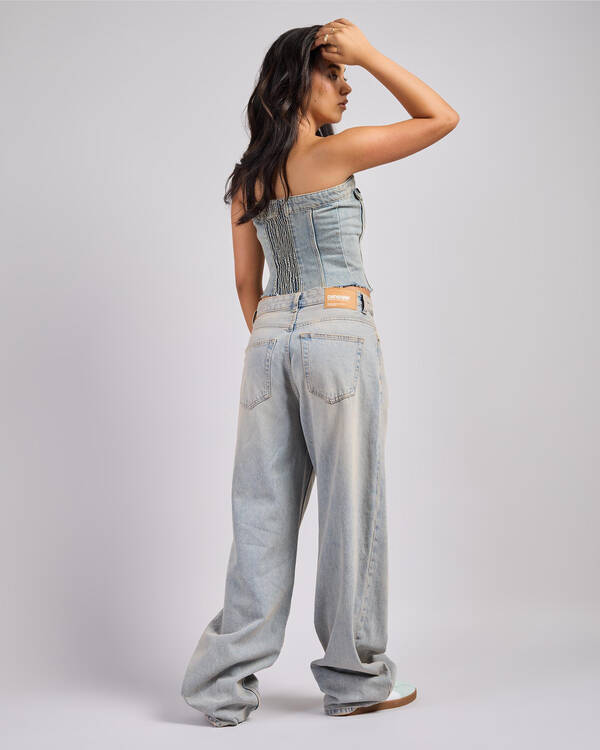 Donna Mid Baggy Jeans