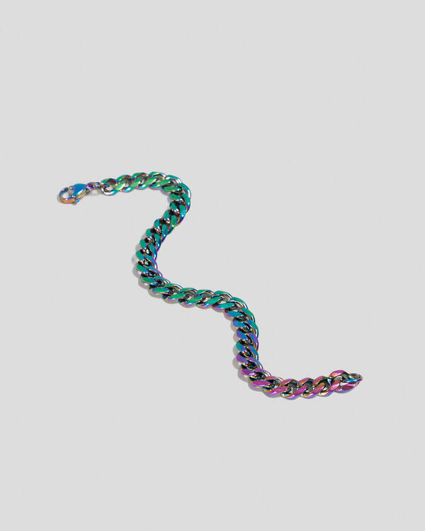 Oil Slick Metal Bracelet