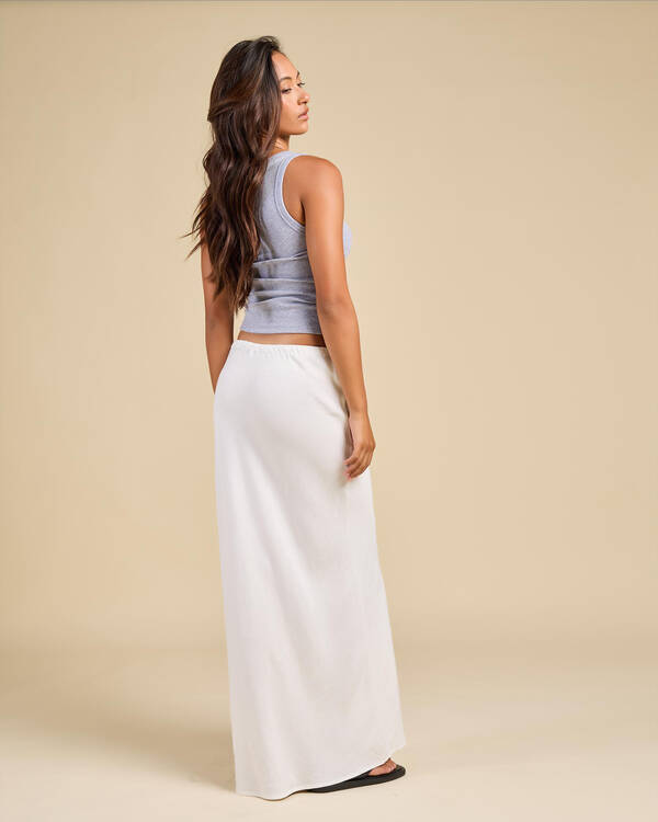 Bias Cut Maxi Skirt