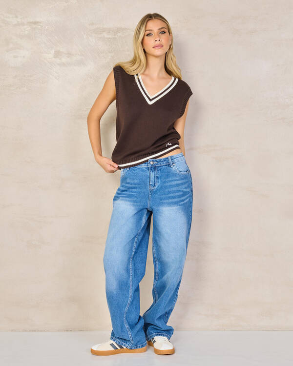 Nero Sleeveless Knit Vest