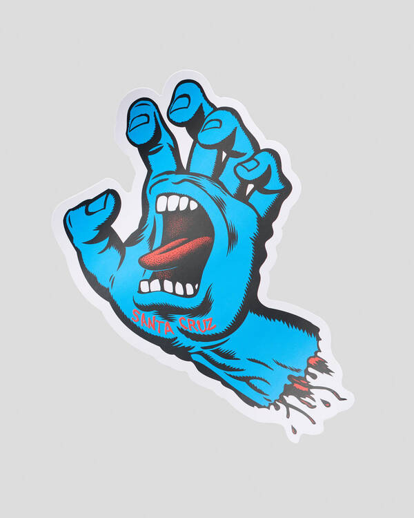 Screaming Hand Large Matte Sticker