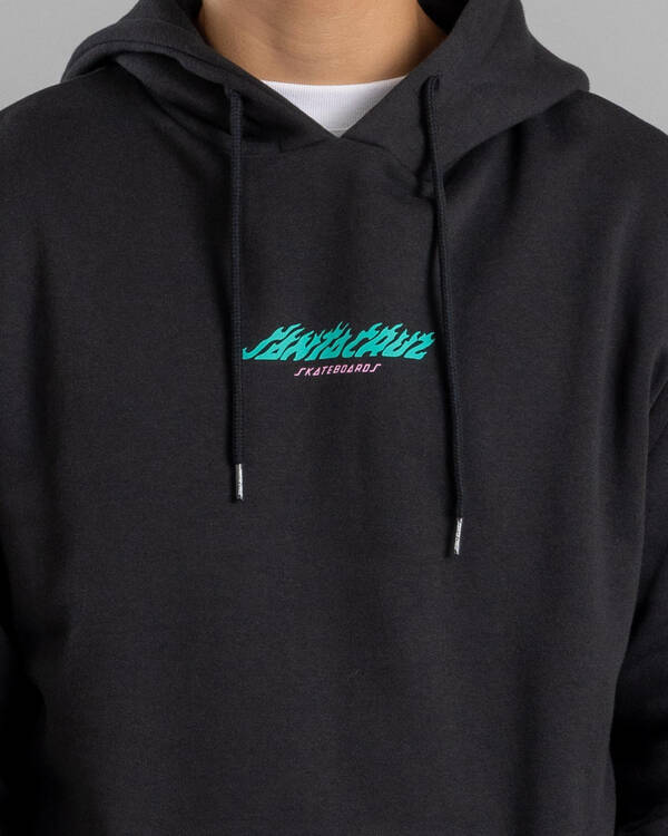 Stacked Handled Strip Front Hoodie