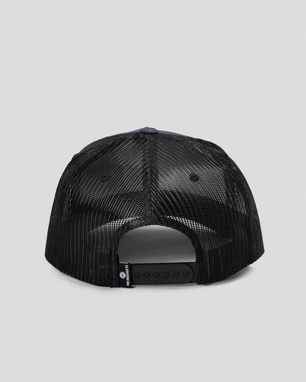 Tropic Caught Fk All Twill Trucker Cap