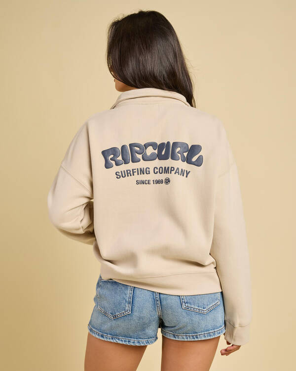 Surf Puff 1/4 Zip Sweatshirt