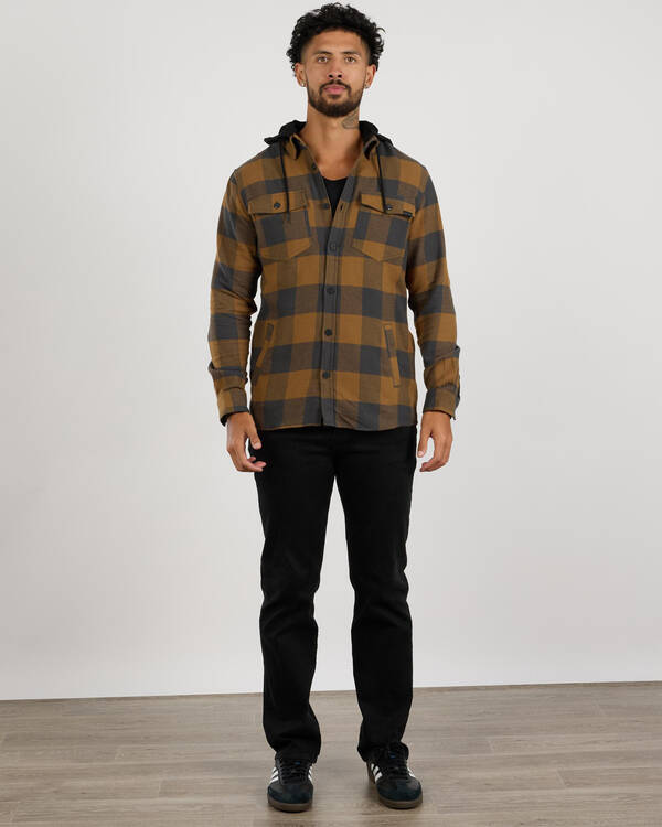 Magnitude Long Sleeve Flannel Shirt