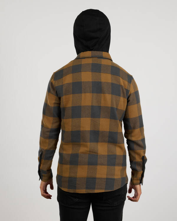 Magnitude Long Sleeve Flannel Shirt