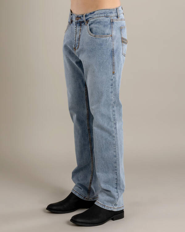 Muster Slim Straight Jeans