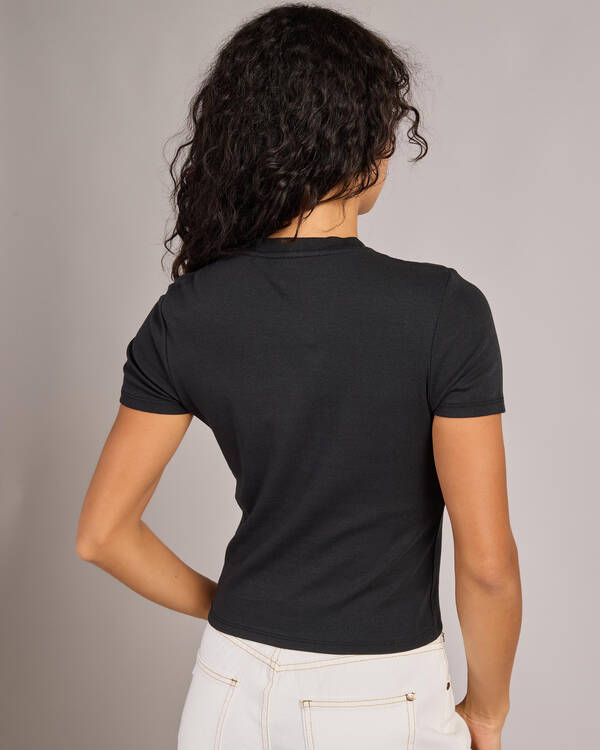 Neon Palm Fitted T-Shirt